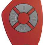 Intratone 09-0117-EN 4 Channel transmitter – Red