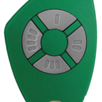 Intratone 09-0119-EN 4 Channel transmitter- Green