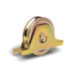 1227 PSO 120mm diameter o-groove wheel with support and two bearings