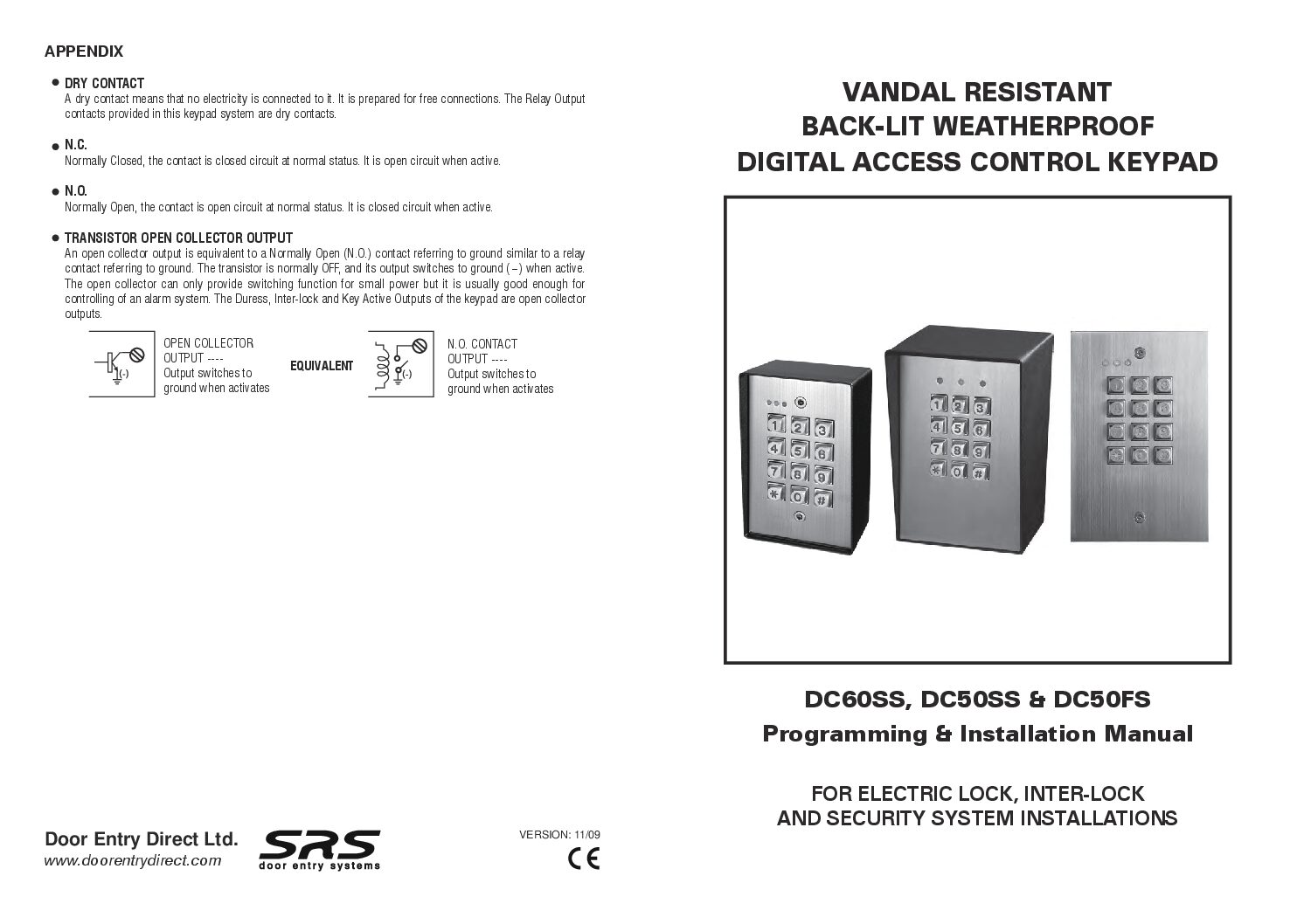 DC60SS Manual