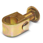 CR 40 Adjustable Wrap around Hinge to be Welded M30 thread for 50mm (FLANGE NUT)