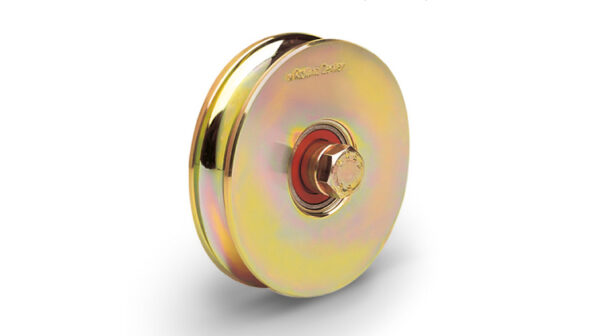 827 O 80mm diameter o-groove normal wheel with 1 bearing