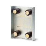 4RP Small Adjustable Guide Plate 4 rollers 145x200x3