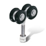 Rolling Center 4 RBZN 4 Wheeled Carriage with Pin