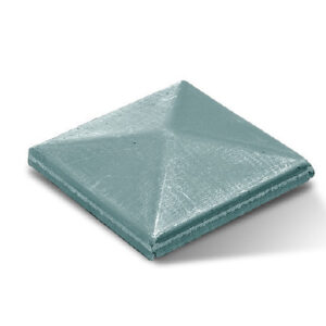CAP 20G Non Galvanised Weldable Cap with Flanges 205x205x10mm