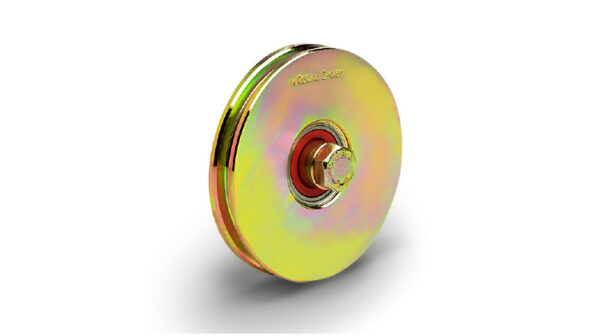 718 U 70mm diameter u-groove normal wheel with 1 bearing