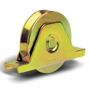 Rolling Center 822 PSV V-Groove Wheel with Support 2 Bearing 80x24mm
