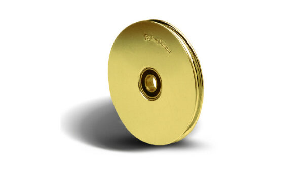 1013 steel pulley for ropes 100mm x 13mm