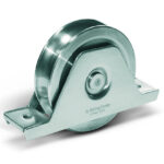 Rolling Center 1227 PSOI O-Groove Stainless Steel Support Wheel 2 Bearing 120x26mm