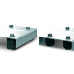 Rolling Center 4RMI 4 Roller Stainless Steel Plate Medium Guide