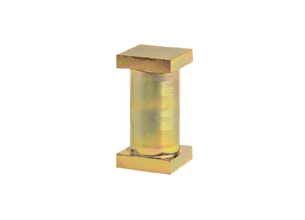 T35/80 Extended 80mm Upright pin 40mm box section wrap around hinge to weld (C35/CR35/CR35P) 33.5 Dia