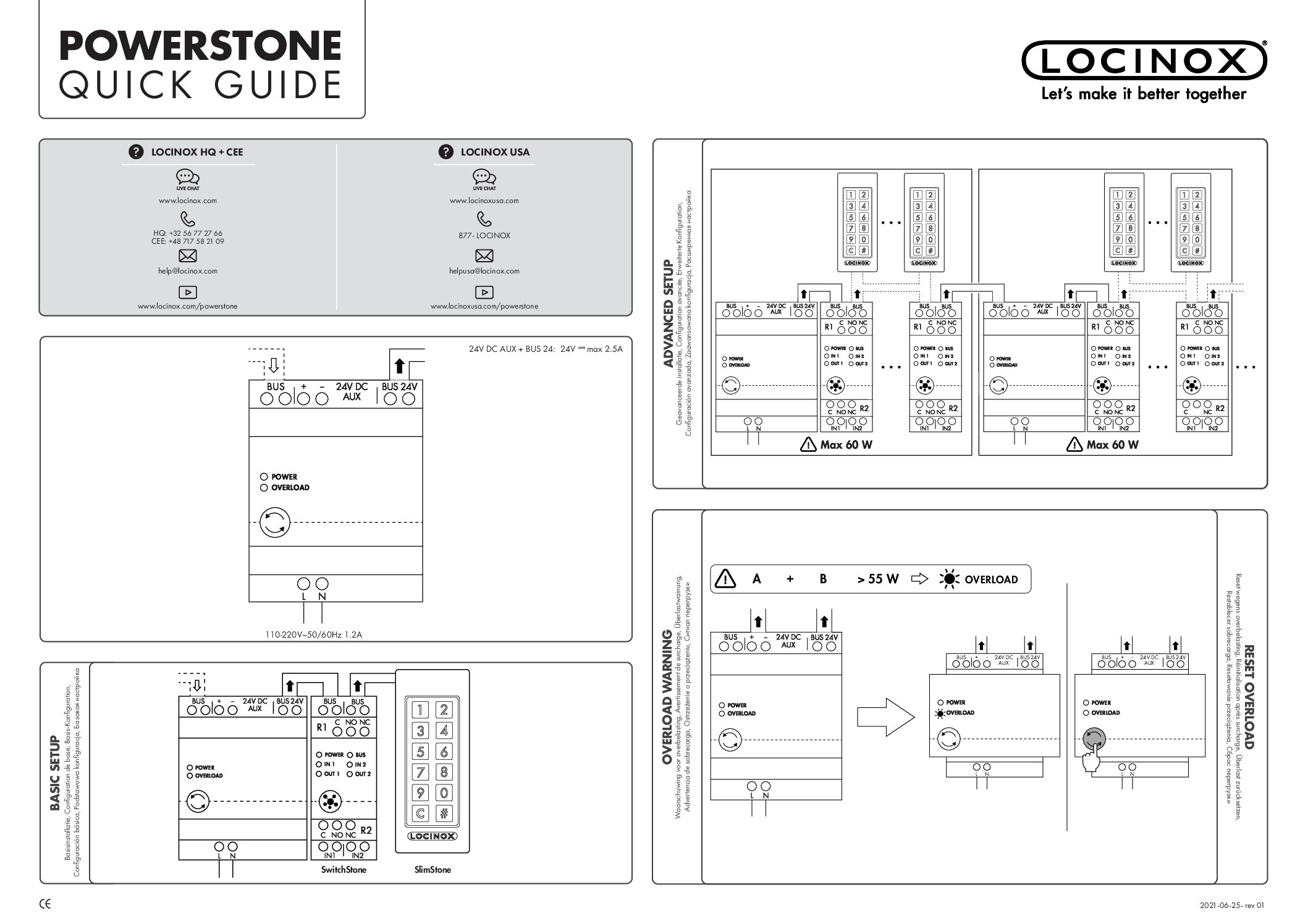 Locinox Powerstone Quick Guide