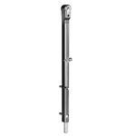 Locinox Keydrop lockable dropbolt in Black