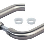 Locinox 3006I-H stainless steel handle pair for insert locks