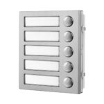 Videx 4045/M 5 call button expansion module matt finish