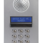 Videx 4202/1 digital audio door panel with A-F keys (panel module only)