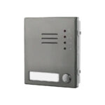 Videx 4810-1/BL/4G GSM 1 button speaker module gun metal grey finish