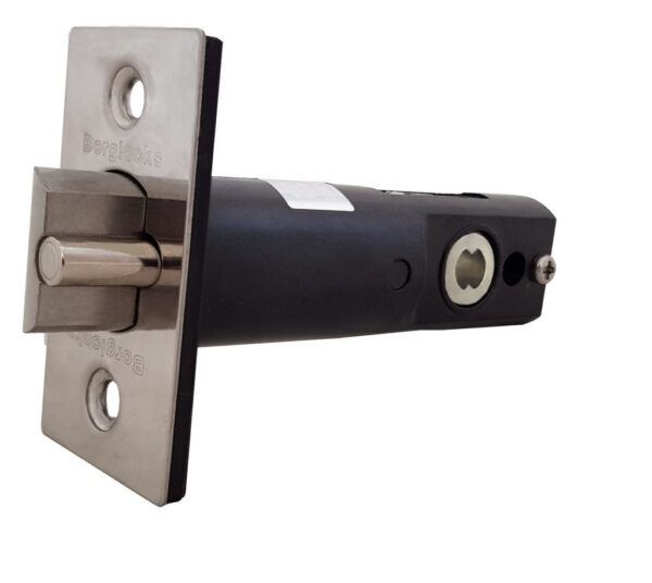Borg BL4401ECP mechanical gate lock with keypad and 60mm latch for external doors - black finish with free turning lever handle and code reset function - Image 3