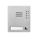 Videx 4504X-1/M  VX2300 1 Button IP Audio module Matt finish