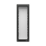 4853 Videx 3 Module Grey Flush back box unit