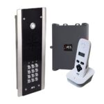 AES 603-FBK Flush Architectural Wireless Audio Intercom with Keypad
