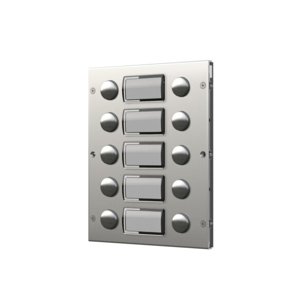 Videx 8845D 10 call buttons double rows with shared nameplate