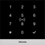Akuvox A02 IP 12Vdx Proximity reader and keypad