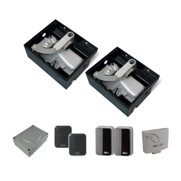 Nice Big-Fab Kit 1 24V two leaf underground kit for gates up to 5m per leaf