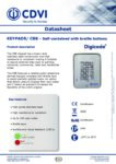 CDVI CBB Datasheet