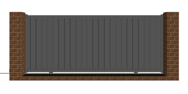 La Toulousaine Marshela Aluminium Sliding gate 3.5m x 1.6m - Image 2