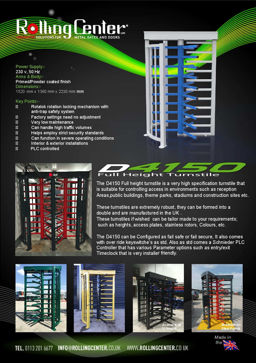 Ultimation D4150 Datasheet