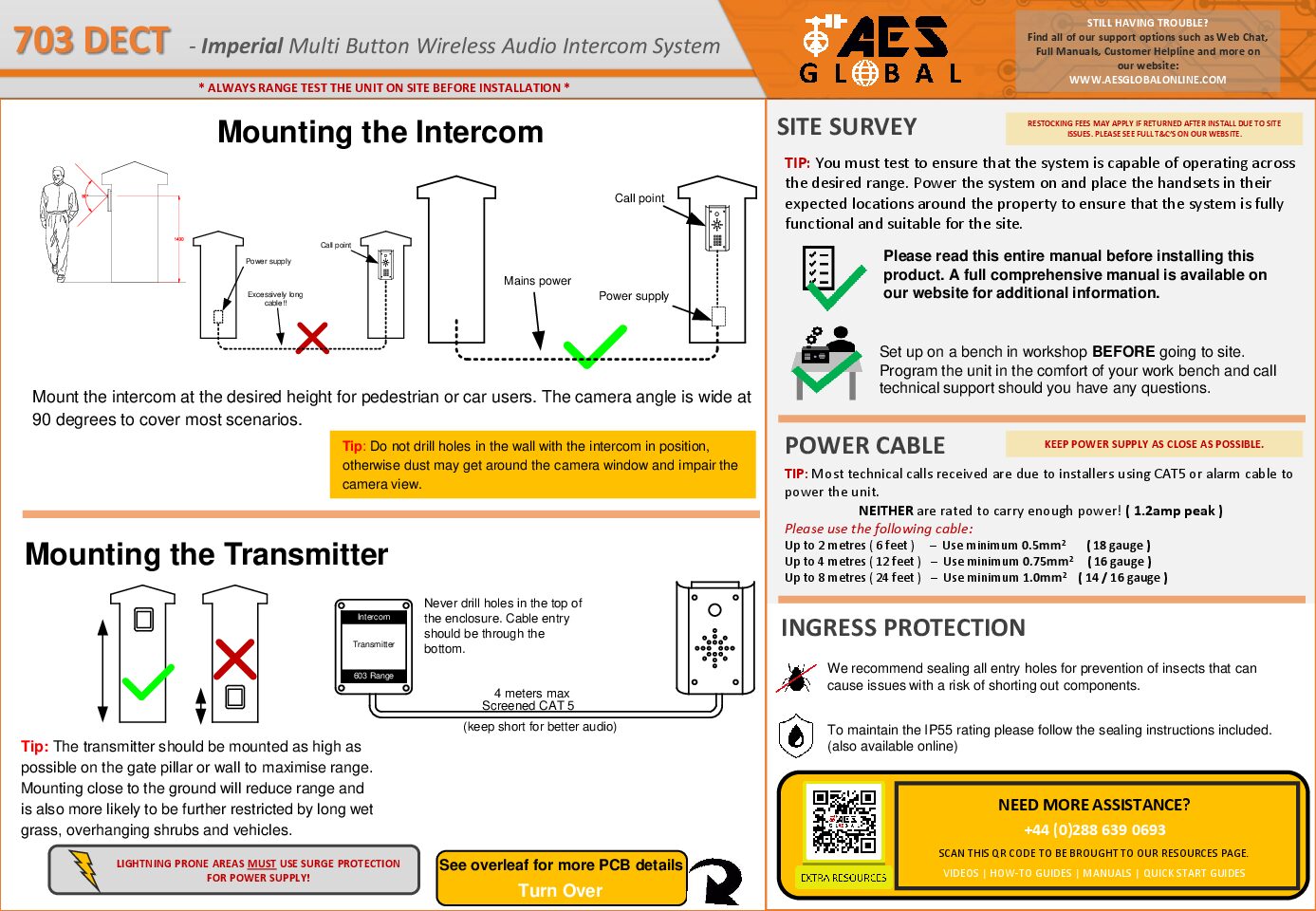 AES 703 Manual