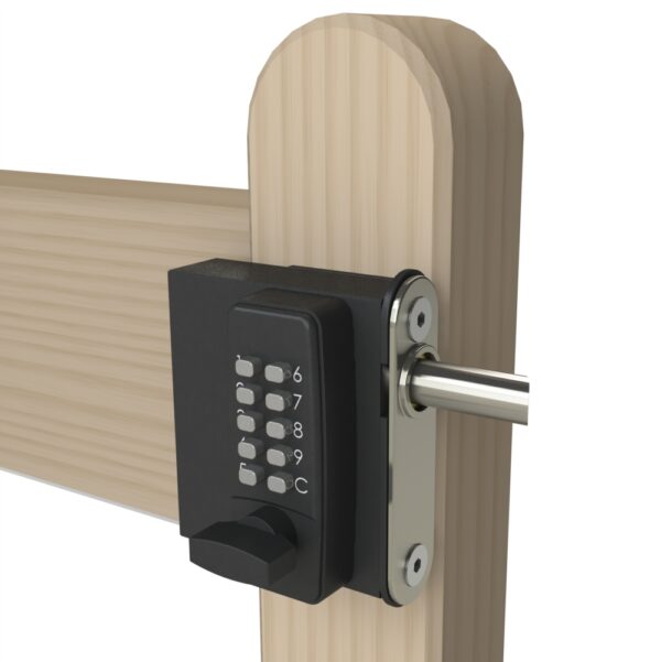 Gatemaster DGLWR Surface right handed 2 sided digital gate lock for wooden gate - Image 2