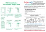 CDVI Fingerguard manual