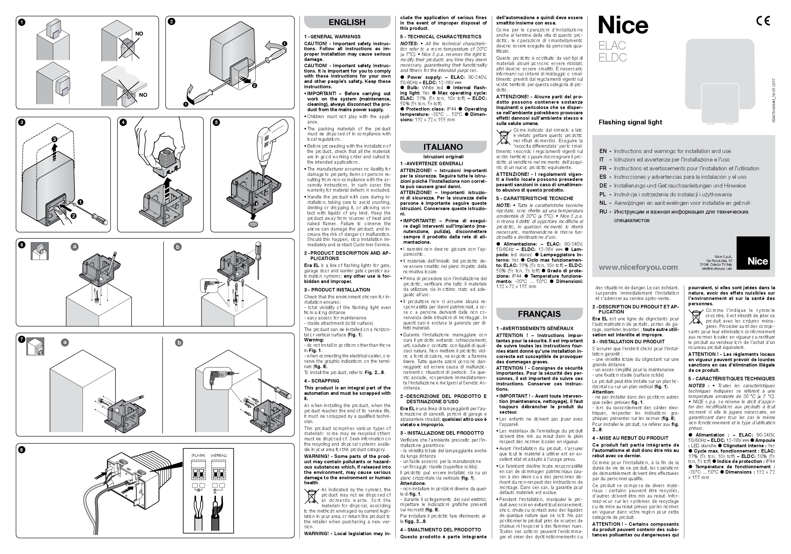 Nice ELDC Manual