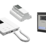 Videx ESVKX-1/6286/M 1 way flush, 2 wire colour videokit with 6286 videophone and proximity reader – matt finish