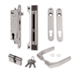 Locinox FIFTYSET-50U-JA insert lock set for 50mm box aluminium, metal or PVC gates