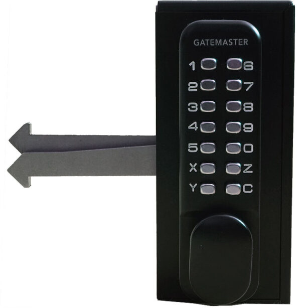Gatemaster SGLD40 Sliding gate lock 40mm box section double sided keypad