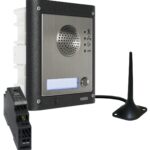 Videx GSM4K-1/M/4G one station flush 4G GSM intercom without keypad matt finish