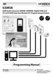 Videx GSMSK Manual