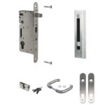 Locinox H-WOOD-SET-60-I Insert lock set