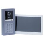 Hikvision 1 button IP video kit, keypad and 10 inch monitor