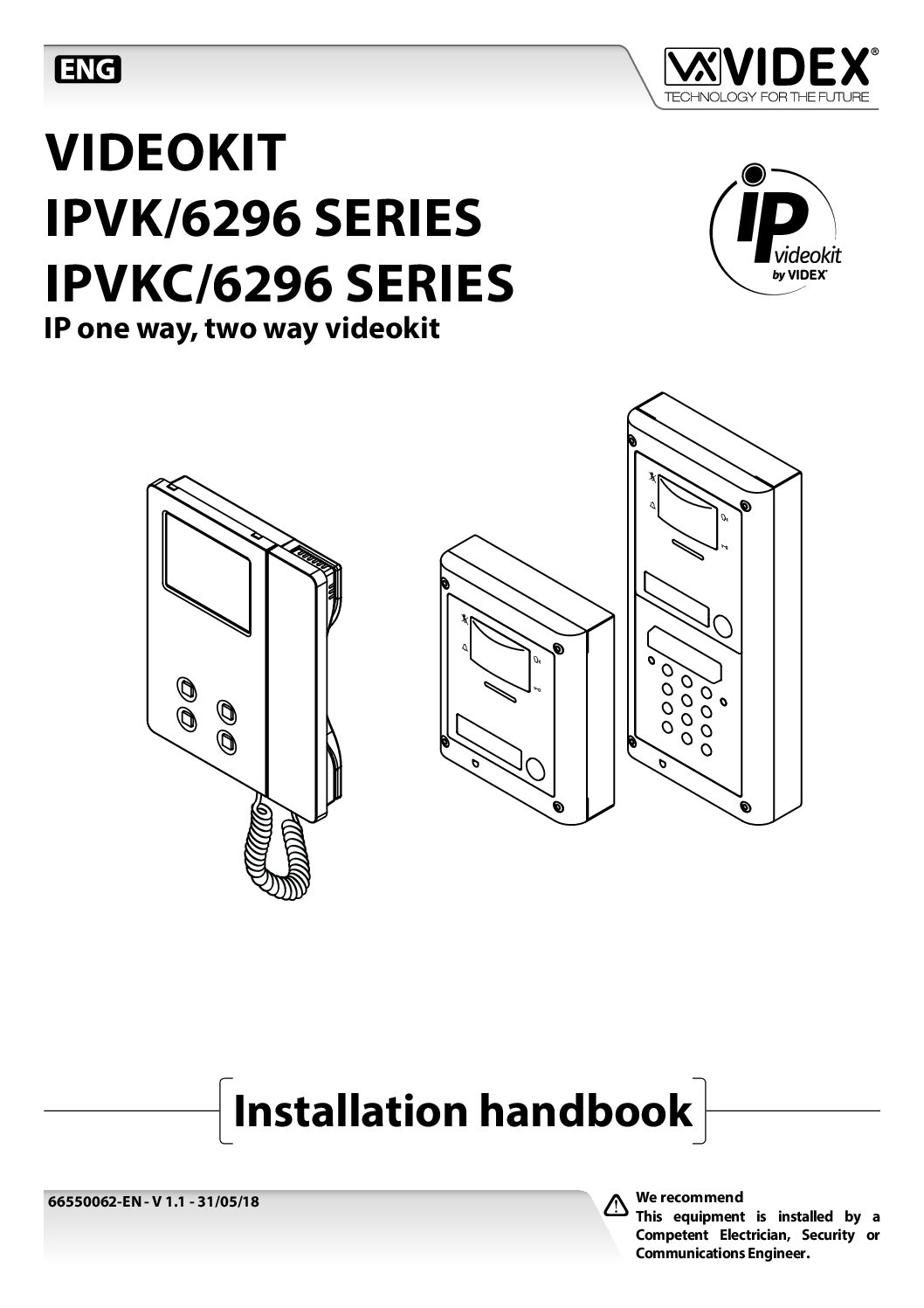 Videx IPVKC Manual