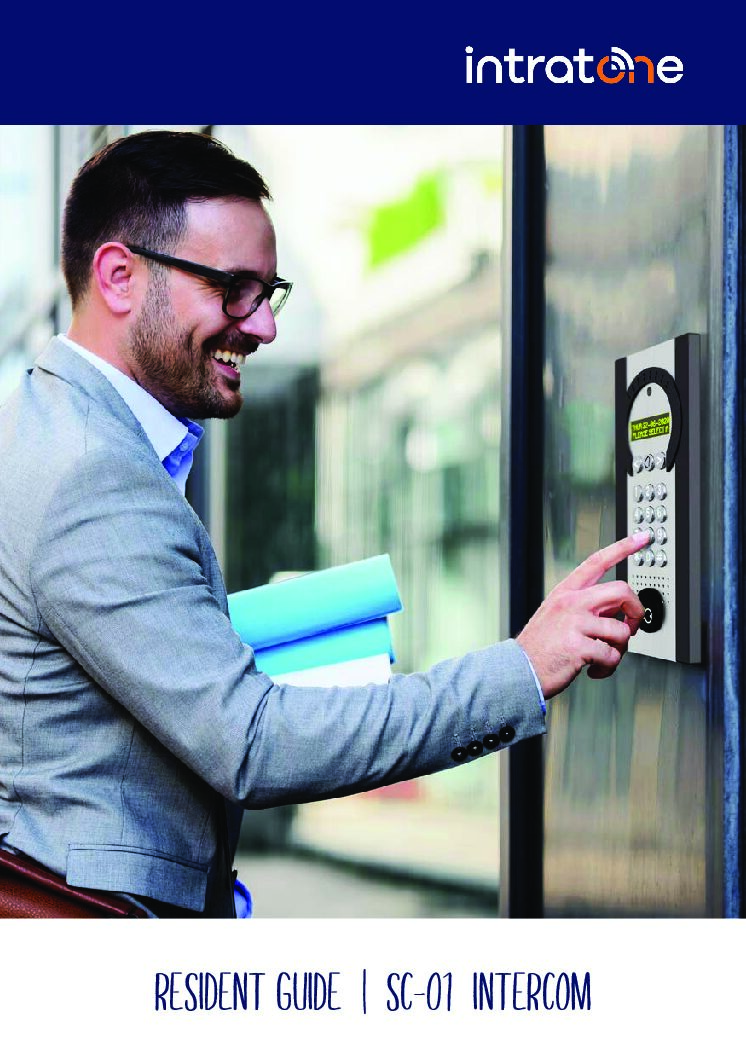 Intratone SC-01 User guide