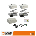 Roger Technology KIT-BR21/353 Brushless Underground swing gate 2 leaf kit