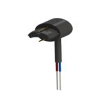 ASO KS2 Resistive through plug end with 2.5m cable for 15mm safety edges