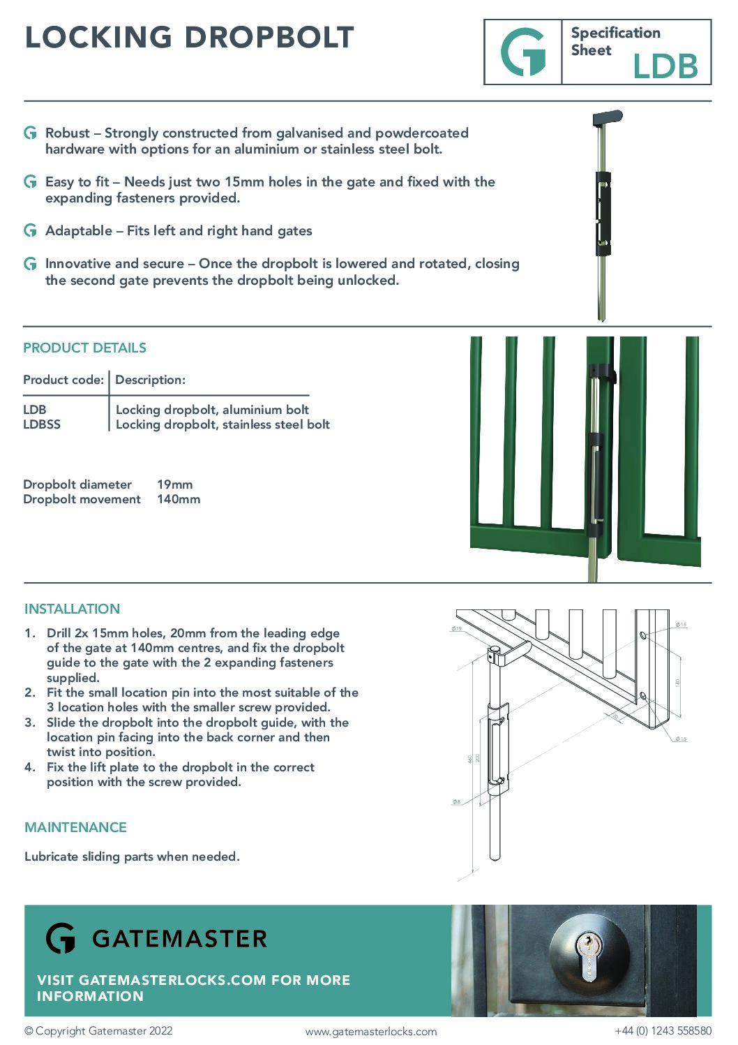 Gatemaster LDB Specification