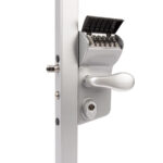 Locinox vinci double mechanical lock with code on both sides – Silver