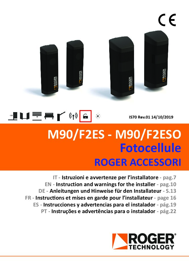 Roger M90/F2ES Manual