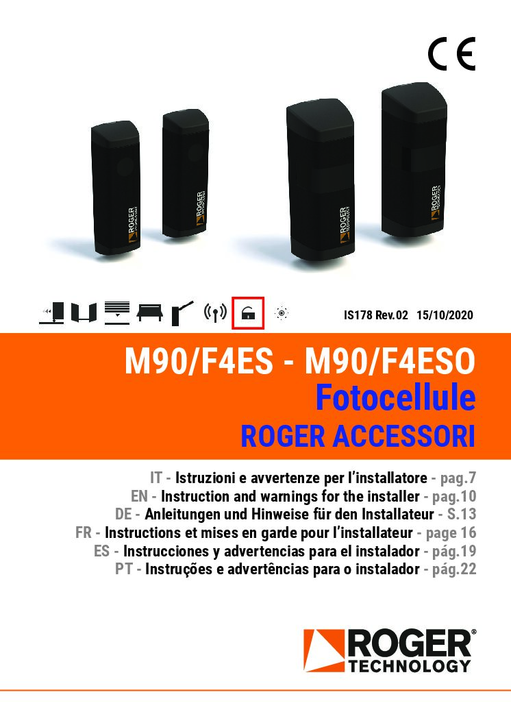 Roger M90/F4ES Manual